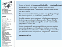 Tablet Screenshot of espiritugrafico.com